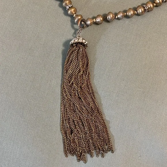 Stella & Dot Milana Tassel pendant - Picture 3 of 14